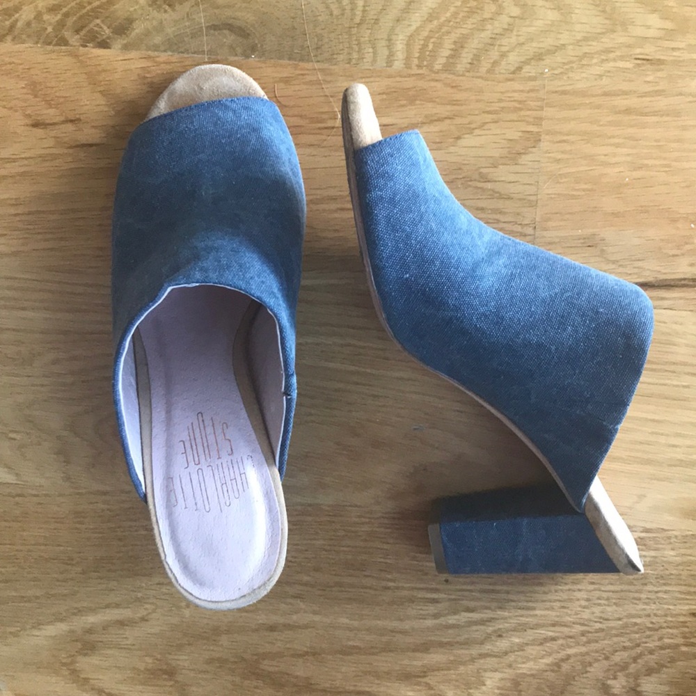 Charlotte Stone denim heels - Picture 15 of 15